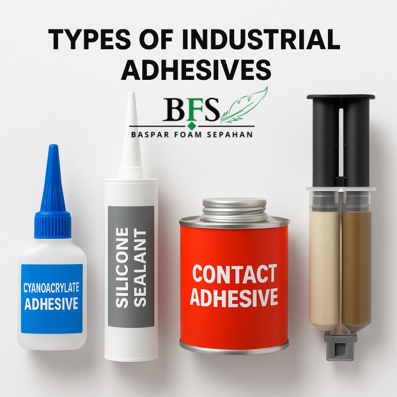 انواع چسب صنعتی و چسب اسپری